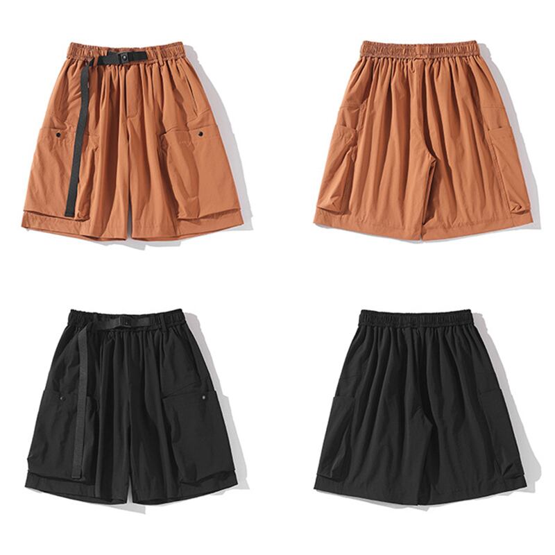 [BIGEMAN Series] ★Shorts★ 2color Bottoms Short Length Pants Unisex Men's Large Size Stylish Casual