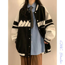 [CHAOMEICHEN Series] ★Stadium jacket★ Outerwear 3color Unisex Men's ML XL 2XL Sports style color scheme