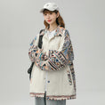 Load image into Gallery viewer, [FKZ Series]★Jacket★ 2color Black or Beige Unisex Large Size Ethnic Style Beige Black
