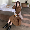 Load image into Gallery viewer, [JIGUJIGU series] ★Chinese style setup★ Large size black brown dress vest
