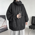 Load image into Gallery viewer, [YOULIN Series]★Jacket★ 3color Unisex Men's Large Size Casual with Hat Black Brown Red
