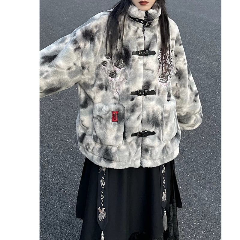 [Old Monster---Torako Series] ★Chinese style coat★ Winter coat, thick and warm, Chinese clothes, original, easy to match