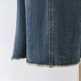 Load image into Gallery viewer, [XIANXIAN Series]★Denim Skirt★ Bottoms Ladies High Waist Blue Blue
