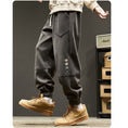 Load image into Gallery viewer, [Szon Series] ★Casual Pants★ 2color Regular type Fleece lining type Bottoms Unisex Men's Dark Gray Light Brown
