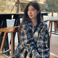 Load image into Gallery viewer, [XIAOXIN Series]★Shirt★ Tops, long sleeve shirt, plaid pattern, easy to match, ladies, loose fit
