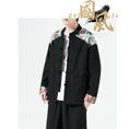 Load image into Gallery viewer, [Psycho Series]★China style outerwear★ Men's 2color jacket, large size, embroidery, China button, spring/autumn
