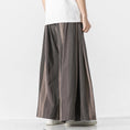 Load image into Gallery viewer, [Shu Han Ink Series]★China style pants★ 3color gaucho pants, vertical stripes, unisex, men's, loose, large size
