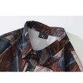 Load image into Gallery viewer, [BEAT BOY Series] ★Retro Shirt★ Oil Painting Style Shirt Print Long Sleeve Shirt Tops Floral Pattern Easy to Match ML XL 2XL
