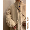 Load image into Gallery viewer, [KADISHOU series] ★Cotton coat★ 3color outer winter coat unisex men's large size corduroy
