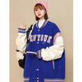 Load image into Gallery viewer, [LUONONG Series]★Jacket★ 3color Outerwear Stadium Jacket Unisex Men's Black Blue
