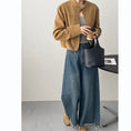 Load image into Gallery viewer, [Togawa Series] ★Outer★ 2color Jacket Short Length Simple Easy to Match Brown Navy ML
