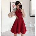 Load image into Gallery viewer, [JKJS Series] Chinese-style dress, short-length Chinese dress, improved Chinese dress, improved Tang costume, improved Hanfu, Chinese-style clothes, Chinese clothes, concerts, parties, SML LL, slimming, girls' parties, reunions, weddings, black, red
