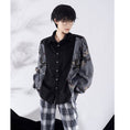 Load image into Gallery viewer, [Kyodo Series]★China style shirt★ Tops, autumn clothes, loose, unisex, men's, easy to match, color scheme, original
