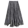 Load image into Gallery viewer, [YIDAO Series]★Skirt★ 3color Bottoms Green Gray Black Long Skirt Improves Temperament
